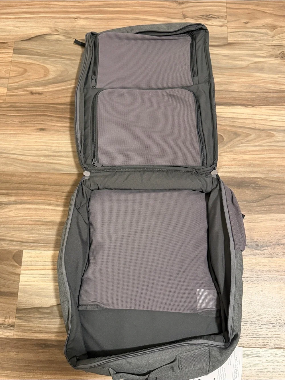 MiniMeis G4 Baby Backpack Gray Orange Size Adjustable Buckle Closure Hiking